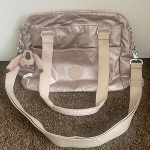 EUC Rose Gold Kipling Purse